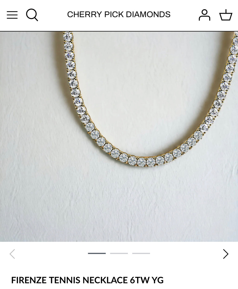 TENNIS NECKLACES – CHERRY PICK DIAMONDS