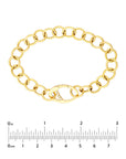 Berlin Bracelet Gold Mariner Chain Close-Up Diamond Lock – Cherry Pick Diamonds St. Louis MO