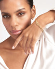 Havana 14K Yellow Gold Luxury Curb Chain Diamond Clasp on Model – Cherry Pick Diamonds St. Louis MO