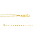 Tokyo Heart Bracelet Gold Heart Charm Close-Up – Cherry Pick Diamonds Clayton MO