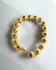 Autumn Bold Bracelet 18K Gold 10.72ct Natural Fancy Orange-Brown Diamonds – Cherry Pick Diamonds Clayton St. Louis MO