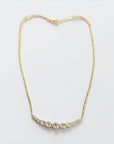 Mini Riviera 14K Yellow Gold 2.71ct Lab Diamond Graduating Riviera Necklace – Cherry Pick Diamonds Clayton St. Louis MO