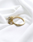 Trio Chameleon 18K yellow gold rare chameleon diamond oval cut – Cherry Pick Diamonds St. Louis MO