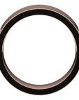 Flato Rose Gold Flat Men's Wedding Band Profile View – Cherry Pick Diamonds St. Louis MO