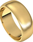 Classico Yellow Gold Wedding Band Satin Finish – Cherry Pick Diamonds Clayton MO