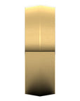 Coltello 14K Yellow Gold Knife Edge Wedding Band Close-Up – Cherry Pick Diamonds Clayton MO