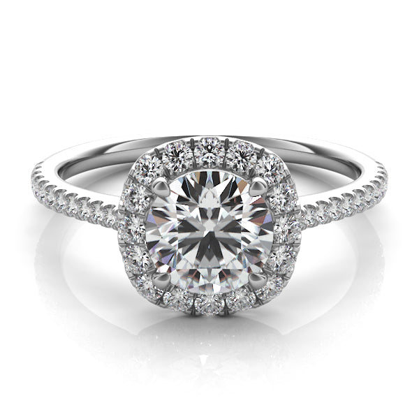 ST LOUIS HALO DIAMOND RINGS