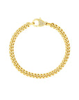 Havana Bracelet 14K Yellow Gold Curb Chain Pavé Diamond Pear Lock – Cherry Pick Diamonds Clayton St. Louis MO