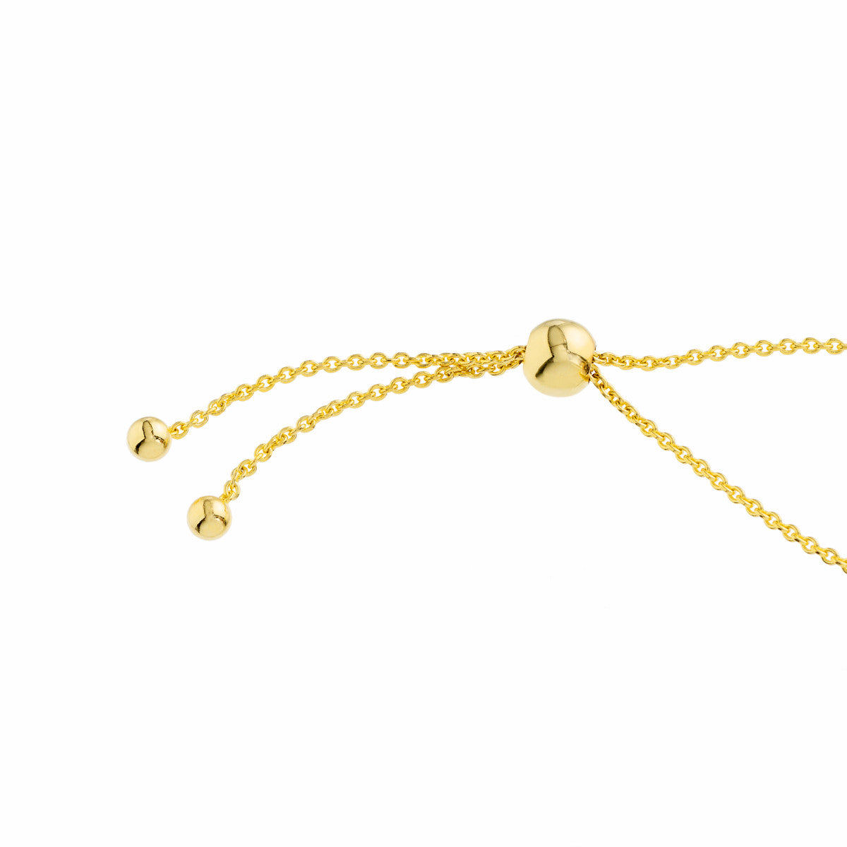 Mini Hamsa 14K Gold Bolo Bracelet Close-Up – Cherry Pick Diamonds Clayton MO