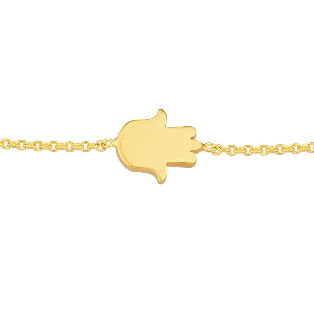 Mini Hamsa Yellow Gold Bolo Bracelet Dainty Hamsa Charm – Cherry Pick Diamonds St. Louis MO
