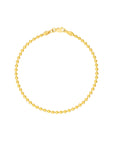 Soho Bracelet 14K Yellow Gold Beaded Chain – Cherry Pick Diamonds Clayton St. Louis MO