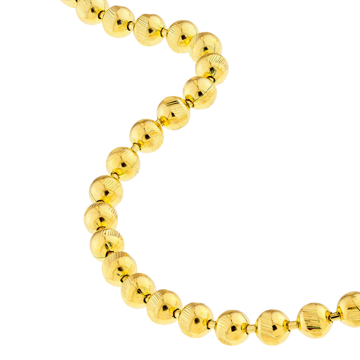 Soho Yellow Gold Beaded Bracelet Lobster Clasp 14K – Cherry Pick Diamonds St. Louis MO