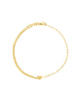Tokyo Heart Bracelet 14K Yellow Gold Paper Clip Rolo Chain Heart Charm – Cherry Pick Diamonds Clayton St. Louis MO