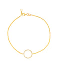 Basel Bracelet 14K Yellow Gold 0.15ct Diamond Curb Chain Pear Lobster Clasp – Cherry Pick Diamonds Clayton St. Louis MO