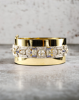 Art Deco Bracelet Natural Antique Old European Diamond 14K Gold Platinum – Cherry Pick Diamonds Clayton St. Louis MO