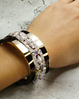Art Deco Diamond Bracelet Worn on Wrist Natural Antique Diamonds – Cherry Pick Diamonds Clayton MO