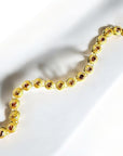 Autumn Bold Bracelet 18K Gold Natural Fancy Color Diamonds Side View – Cherry Pick Diamonds St. Louis MO