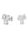Positano WG 1CTW 14K white gold trio cluster earrings with lab created diamonds – Cherry Pick Diamonds Clayton St. Louis MO