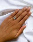 Belfast EM 14K white gold whisper thin engagement ring setting – Cherry Pick Diamonds Clayton MO