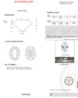 Marseille OV yellow gold ring with 2.01 carat oval lab created diamond – Cherry Pick Diamonds St. Louis MO