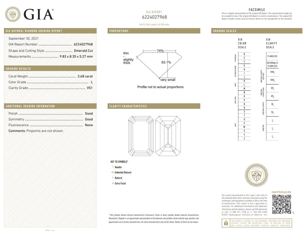 Bergamo 3.68 yellow gold bold bezel emerald diamond angle view – Cherry Pick Diamonds St. Louis MO