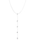 Ibiza Necklace WG 14K white gold lab created diamond chain – Cherry Pick Diamonds St. Louis MO
