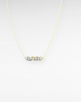 Vienna YG 14K yellow gold necklace with lab created diamonds – Cherry Pick Diamonds St. Louis MO