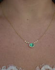Green Emerald Pendant