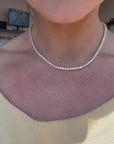 Classic LG Tennis Necklace