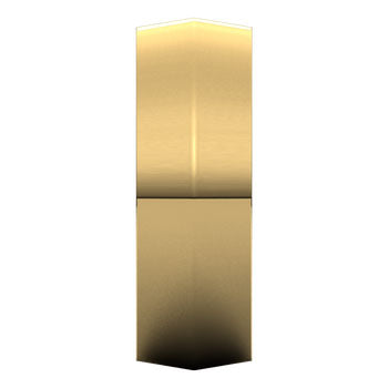 Coltello 14K Yellow Gold Knife Edge Wedding Band Close-Up – Cherry Pick Diamonds Clayton MO